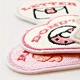 chenille embroidered patch